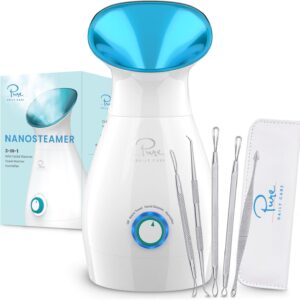 NanoSteamer Large 3-in-1 Nano Ionic Facial Steamer