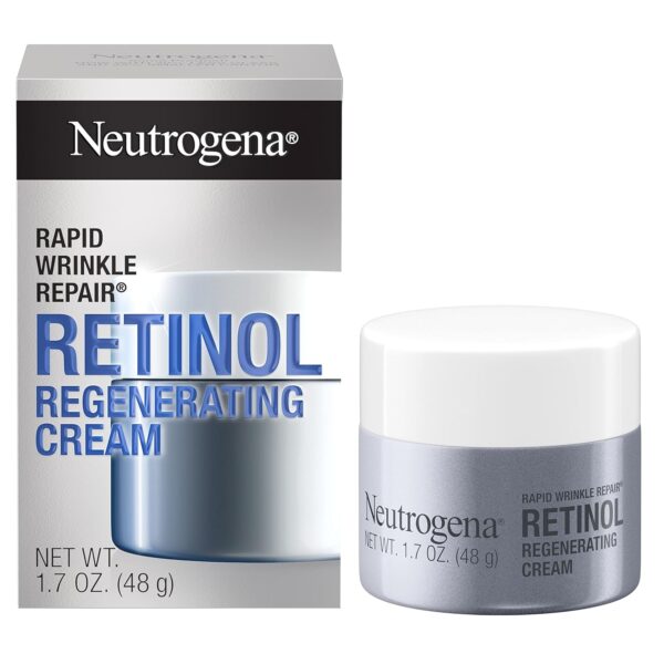 Neutrogena Retinol Face Moisturizer, Rapid Wrinkle Repair, Daily Anti-Aging Face Cream