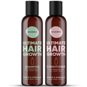 Moerie Volumizing Shampoo and Conditioner for Hair Loss