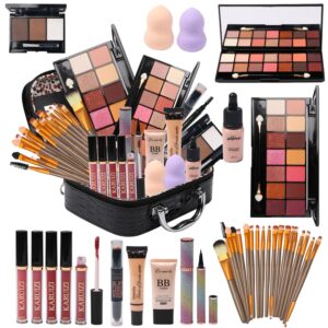 All in One Makeup Kit For Women Girls Teens (Black)