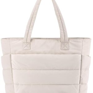 Lightweight Puffy Tote Bag