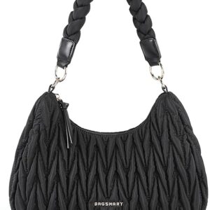 Hobo Bags for Women, Puffy Crescent Shoulder Bag