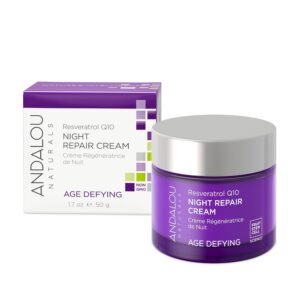 Andalou Naturals Resveratrol Q10 Night Repair Cream