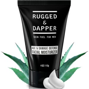 RUGGED & DAPPER Age Defense Mens Face Moisturizer