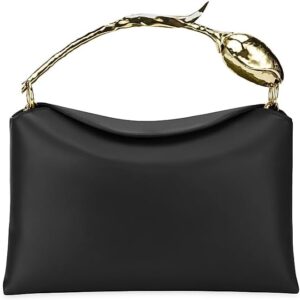 Erdem Bloom Medium Leather Top Handle Bag