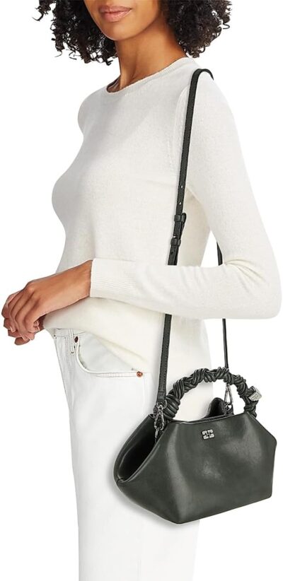 Ganni Small Bou Top Handle Bag - Image 5
