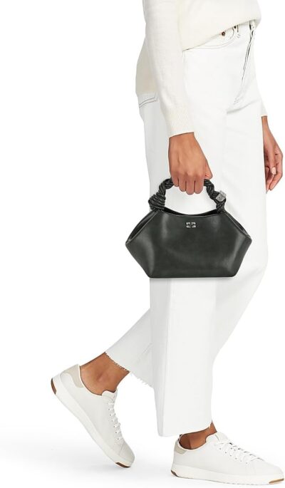 Ganni Small Bou Top Handle Bag - Image 4