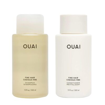 OUAI Fine Shampoo and Conditioner Set