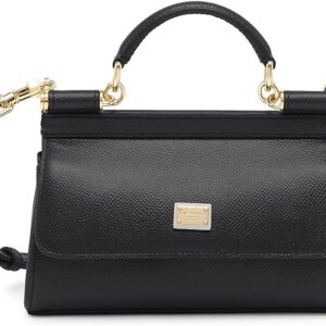 Dolce&Gabbana Small Sicily Leather Handbag