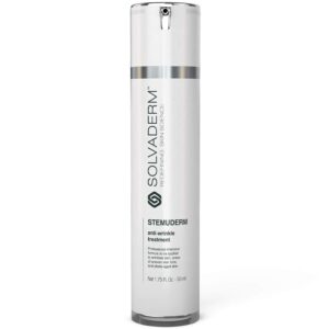 WRINKLE REDUCTION - Infused with potent, clinically proven peptides, a cutting-edge stem cell complex, and intensely conditioning moisturizers, this professional-strength dermatological solution drastically reduces the appearance of fine lines and wrinkles, boosts the production of the skin-firming proteins collagen and elastin, and provides powerful protection against further signs of aging. FIRMING EFFECTS - Stemuderm works on multiple levels, improving the texture and tone of the skin surface while optimizing the production of restructuring compounds in the deeper dermal layer. MUSCLE CONDITIONING - The Stemuderm Formula Includes Peptides That Work Beneath Your Skin To Inhibit Repetitive Muscle Contractions And Movements That Stress And Age Your Skin. LONG LASTING RESULTS - The Growth Enzyme Therapy Complex In This Product Protects And Preserves Your Skin, Providing Long-Term Support. FRAGRANCE FREE MOISTURIZATION - Stemuderm Contains Rich Moisturizers And Nourishing Conditioners That Keep Your Skin Hydrated And Soft, Making It Visibly Smooth And Evenly-Textured. Fragrance Free.