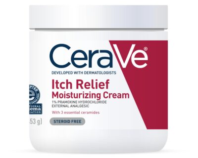 CeraVe Moisturizing Cream for Itch Relief,