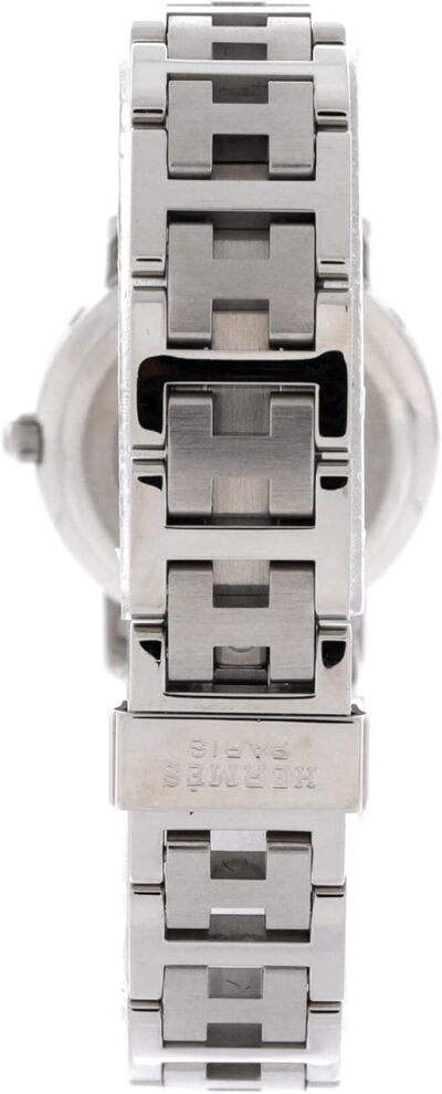 Hermès Hermes, Pre-Loved Clipper Quartz Watch Stainless Steel 24 - Image 4