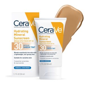CeraVe Hydrating Mineral Sunscreen SPF