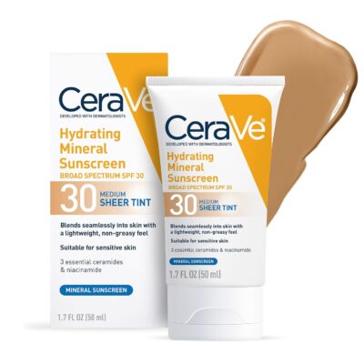 CeraVe Hydrating Mineral Sunscreen SPF