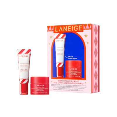 LANEIGE Minty Lip Duo: Peppermint Lip Sleeping Mask