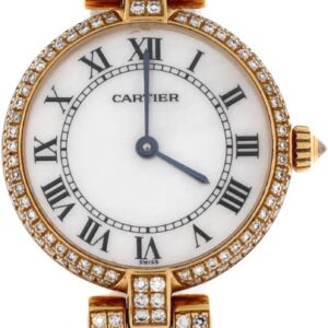 Cartier Pre-Loved Vendome Quartz Watch Yellow Gold