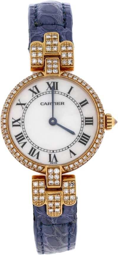 Cartier Pre-Loved Vendome Quartz Watch Yellow Gold