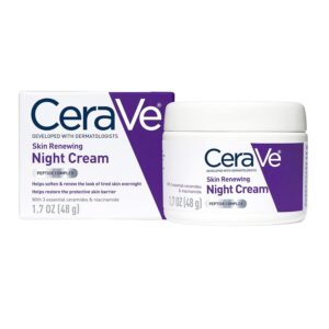 CeraVe Skin Renewing Night Cream, Niacinamide