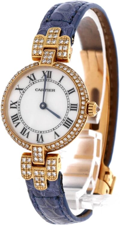 Cartier Pre-Loved Vendome Quartz Watch Yellow Gold - Image 3