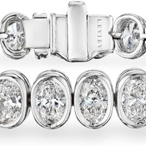 Oval Cut Diamond Tennis Bracelet