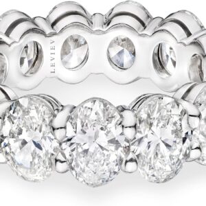 Oval Cut Diamond Eternity Band