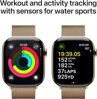 Apple Watch Series 10 Gold Titanium - Image 2