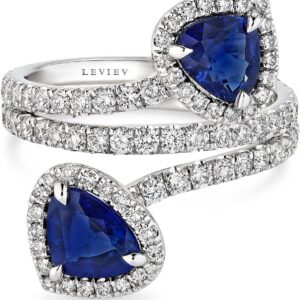 Starlit Majesty' Diamond Ring, 18K White Gold